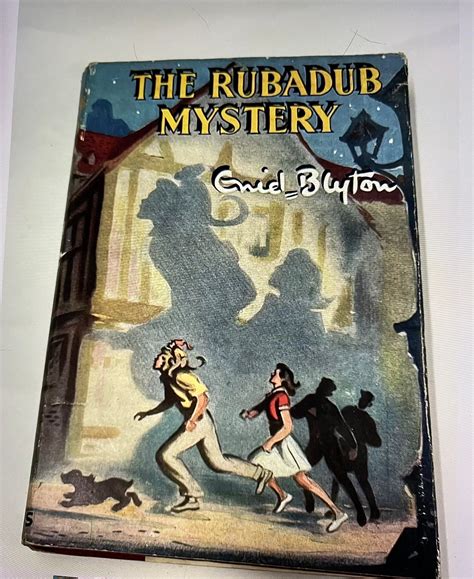 Vintage The Rubadub Mystery Enid Blyton Hardback 1st Reprint 1955