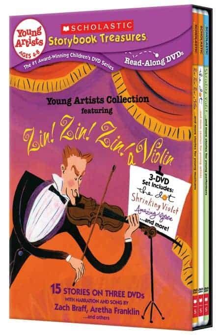 Scholastic Storybook Treasures Young Artists Collection Dvd Set Review