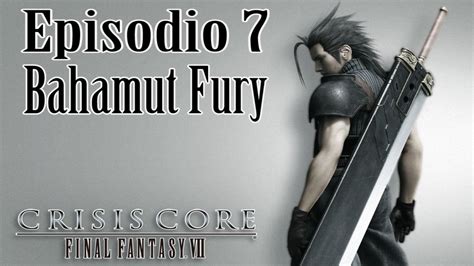 Bahamut is kind of sommoning dragon in crisis core : Crisis Core Final Fantasy VII HD - Let's Play - Español ...