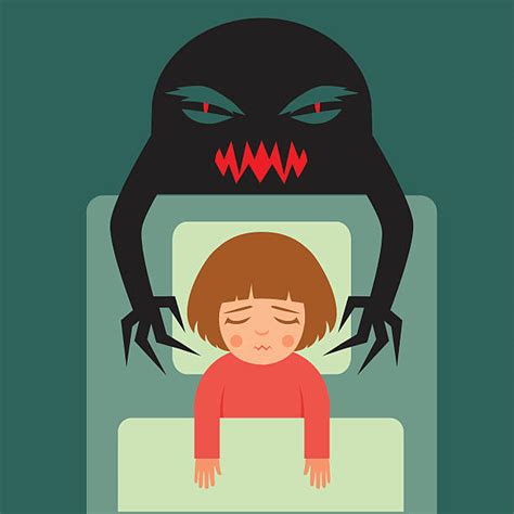 370 Child Nightmare Bed Stock Illustrations Royalty Free Vector