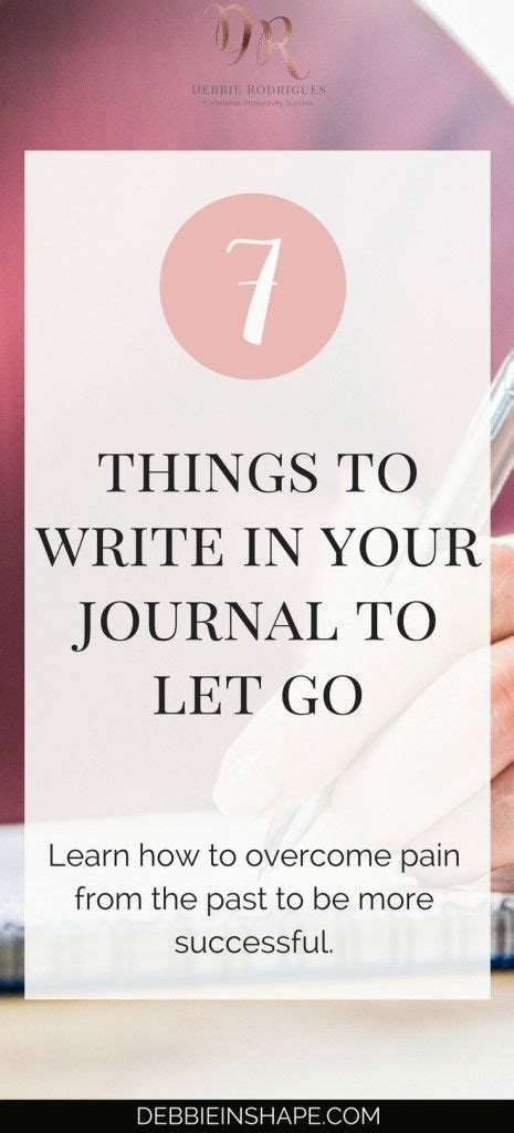 How To Use Journaling To Help You Forgive Debbie Rodrigues How To