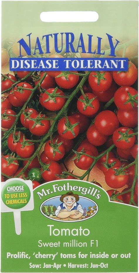 Mr Fothergills Sweet Million F1 Cherry Tomato Seeds Uk