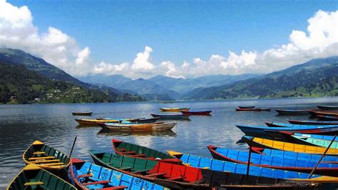 phewa lake pokhara nepal beautiful places nepal natural landmarks