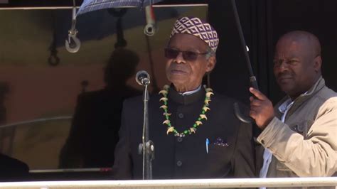 Mangosuthu Buthelezi Addresses Hostel Residents Youtube