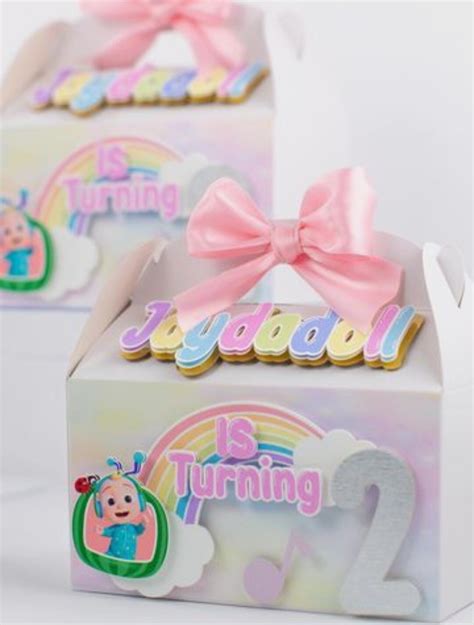 Party Favor Box Favor Box Party Candy Treat Box Etsy