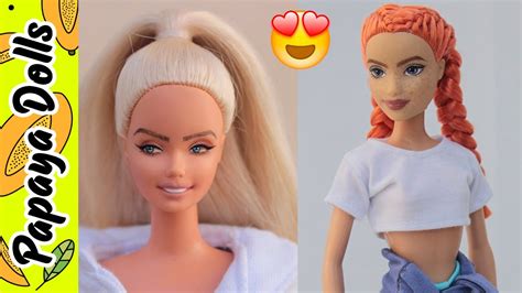 Stunning Makeover Transformation Of Barbie 🎀 Tutorial Hairstyles For Barbie Youtube