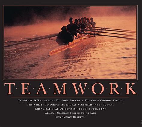 Motivational Pictures For Teamwork