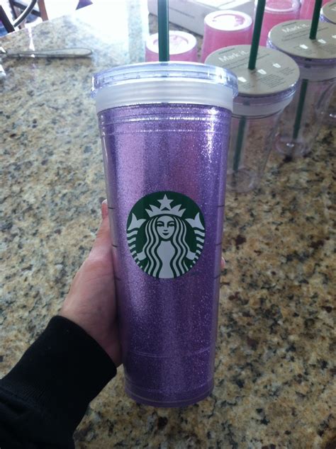 Purple Starbucks Glitter Cup