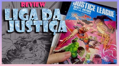 Review Br Justice League Scott Snyder Book Two Deluxe Edition