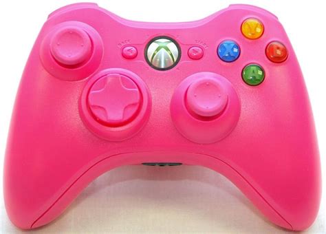Official Microsoft Xbox 360 Pink Wireless Controller Game Gaming Hand