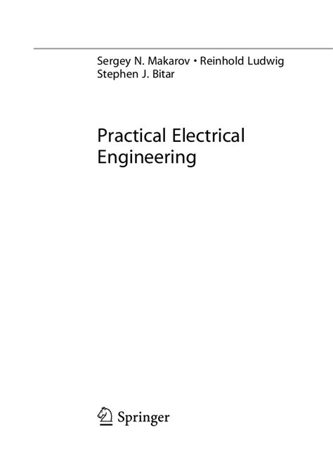 1001 Electrical Engineering Solved Problems Pdf To  Bjkeen