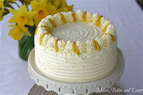 Lemon Drizzle Layer Cake Makes Bakes And Decor