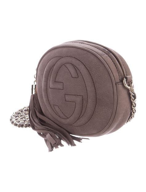 Gucci Mini Soho Chain Crossbody Bag Handbags Guc146513 The Realreal
