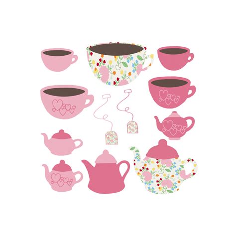 Teacup And Teapot Clipart Clip Art Library