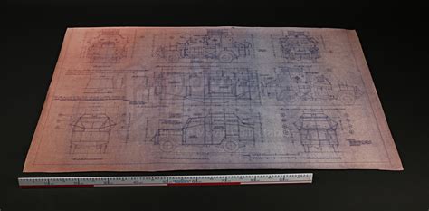 Sdkfz 222 Armoured Car Blueprint Prop Store Ultimate Movie Collectables
