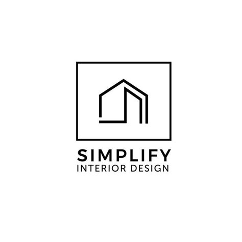 Simplify Interior Design Logo Design Logodesign Logoinspiration
