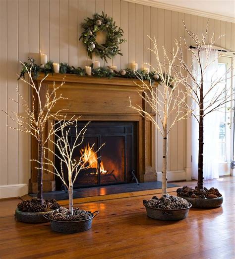 Our Indooroutdoor Lighted Birch Tree Makes An Stunning Accent In Any