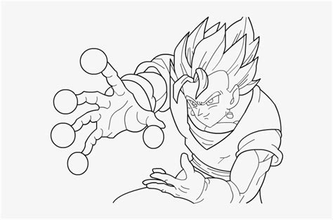 Print dragon ball z colorings. Vegito Coloring Pages - Coloring Home