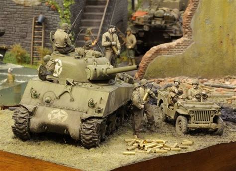 Military Diorama Model Tanks Military Modelling