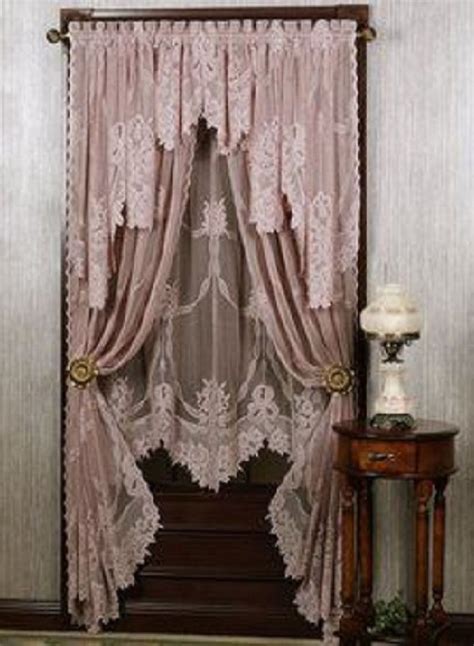 Lace Victorian Curtains Shabby Chic Curtains Shabby