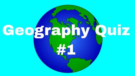 Geography Question Of The Day Geography Quiz 1 Youtube