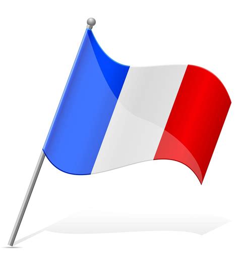 Flag Of France Vector Illustration Vector Art At Vecteezy