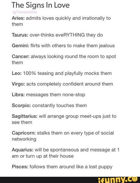 Those born under the zodiac sign cancer need to be needed. Signs - iFunny :)