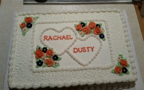 Diy ombre mosaic cake at proper. Couples bridal shower half sheet cake. | Wedding shower ...