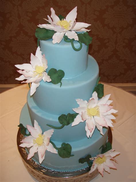 Lotus Flower Cake Weddingsattheroosevelt Cakebydebbieheyd