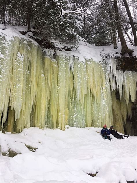 The Upper Peninsulas Eben Ice Caves Winter Hiking 101 A Healthier