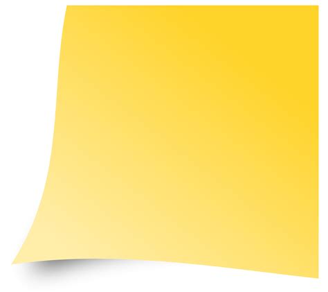 Yellow Sticky Notes PNG Image | Yellow sticky notes ...