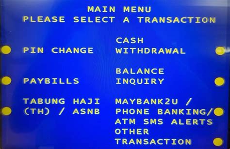 How To Pay Pdrm Traffic Summons Using Maybank Atm Tech Arp
