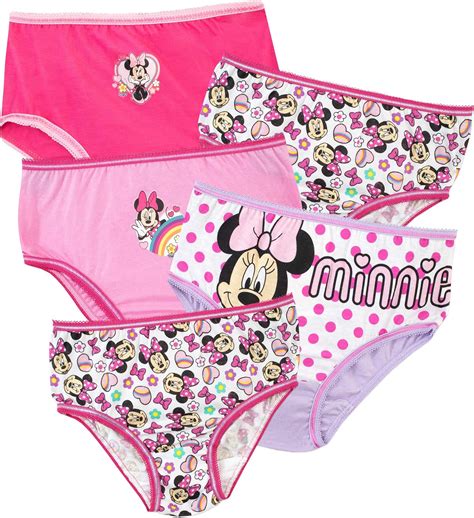 Disney Minnie Mouse Braguitas Para Niñas Ropa Interior Para Niñas