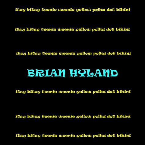 Apple Music Brian Hyland Itsy Bitsy Teenie Weenie Yellow Polka Dot Bikini