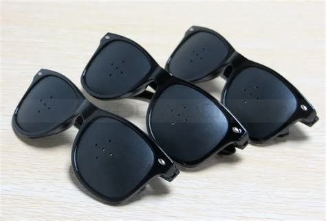 5 Holes Pinhole Eyeglasses Myopia Vision Correct Pinhole Glasses View 5 Hole Glasses Odm