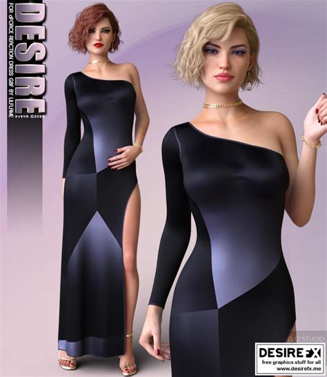 Desire Fx 3d Models Desire For Dforce Reaction Dress
