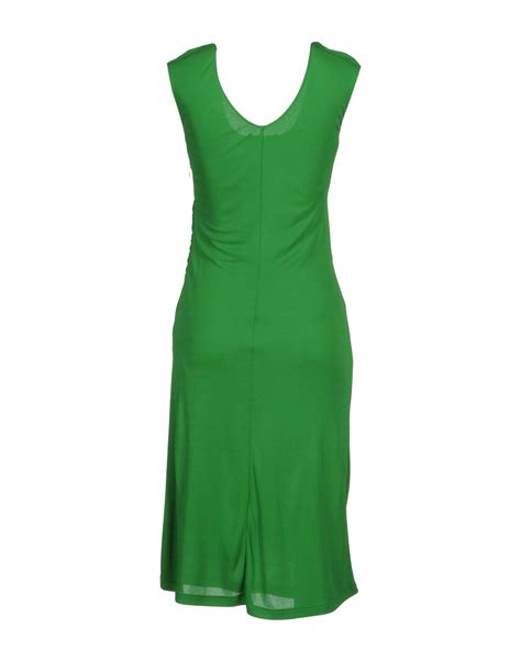 Roberto Cavalli 34 Length Dress In Green Lyst