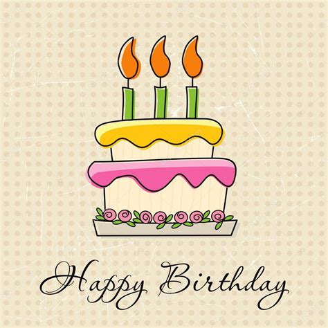 Choose your own color scheme, background and font combination that perfectly translate your card's theme or purpose. Birthday greeting card — Stock Vector © rosymka #3430028