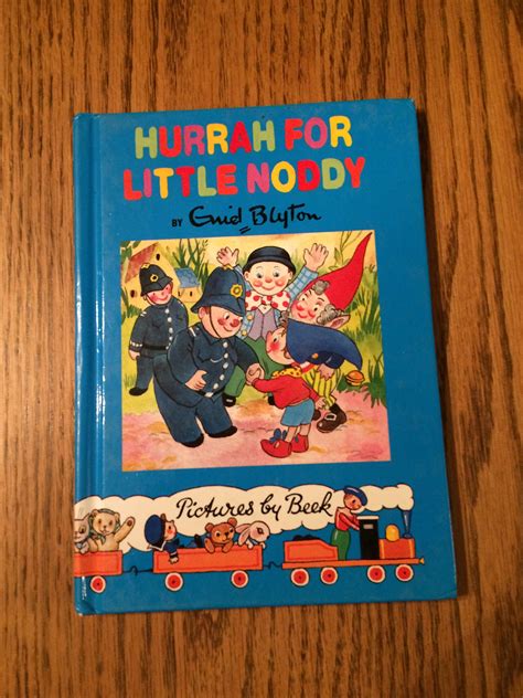 Hurrah For Little Noddy By Enid Blytonhardback Copy The Village Of