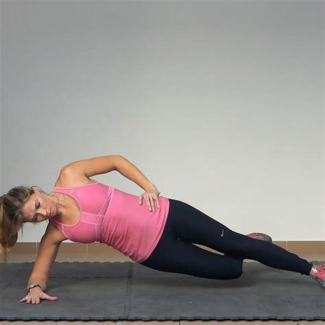 Side Plank With Hip Adduction Exercise Golf Loopy Play