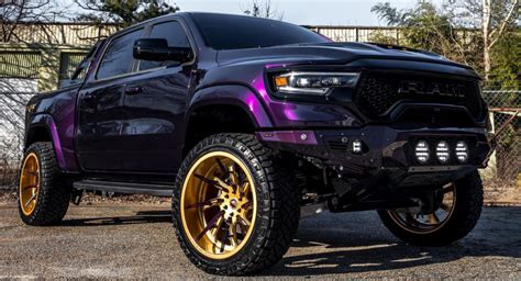 Youll Either Love Or Hate Lil Babys Modified Ram 1500 Trx Topcarnews