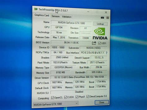 Nvidia Geforce Gtx 1080 3dmark Firestrike Benchmark