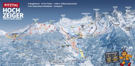 Unser pistenplan von pitztal im großformat. Pistenplan Hochzeiger-Pitztal - skilike.com