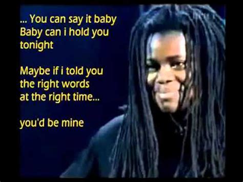 Lyrics to song baby can i hold you by brian cristopher: Baby can I hold you Tracy Chapman Luciano Pavarotti With ...