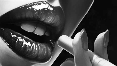 Pin By Dianne Johnson On Blowing Smoke Lip Wallpaper Lip Artwork