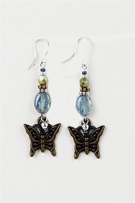 Ae Peaceful Butterfly Earrings Trisha Waldron Designs
