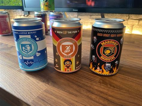 Call Of Duty Zombie Perk Cans Full Collection Cold War Etsy