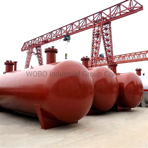 10 Tons 1000 L 20000 Liters Lng Lpg Gas Station Lpg Storage Tank For