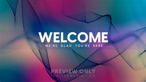 Color Wave Welcome Title Graphics Life Scribe Media