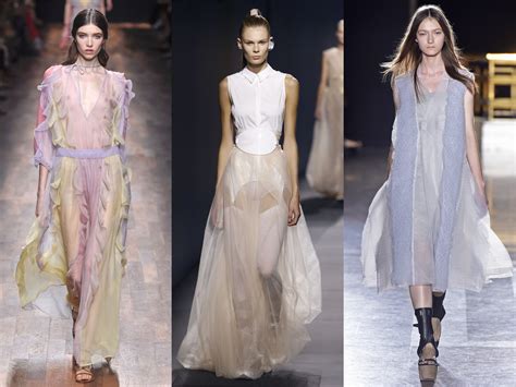 Sheer Fabrics Spring 2015 Trends